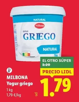 Milbona - Yogur Griego