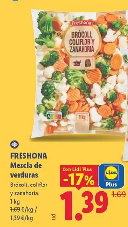 Freshona - Mezcla De Verduras