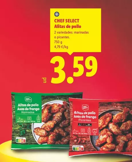 Chef Select - Alitas De Pollo