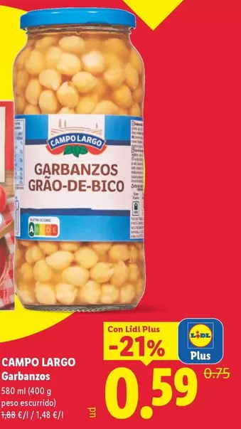 Campo Largo - Garbanzos