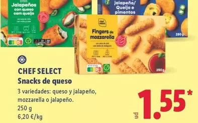 Chef Select - Snacks De Queso