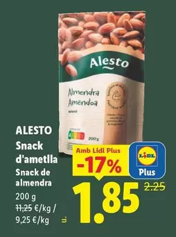 Alesto - Snack D'Ametlla