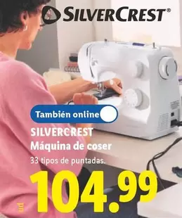 SilverCrest - Maquina De Coser