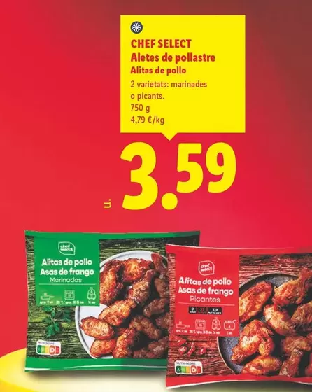 Chef Select - Alettes De Pollo