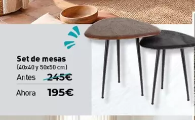 Set De Mesas