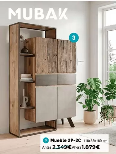 Mueble 2p-2c