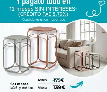 Set Mesas