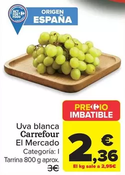 Carrefour Regionales - Uva blanca