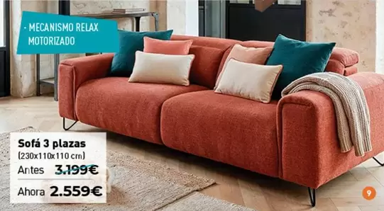 Relax - Sofa 3 Plazas