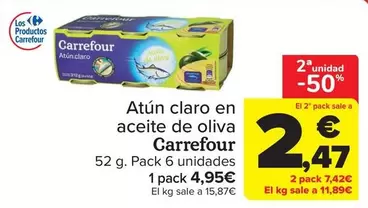 carrefour - Atun Claro En Aceite De Oliva