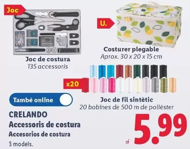 Crelando - Accessoris De Costura
