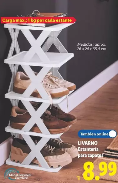 Livarno - Estanteria Para Zapatos