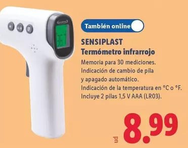Sensiplast - Termometro Infrarrojo