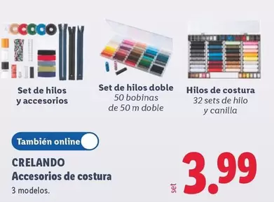 Crelando - Set De Hilos Y Accesorios