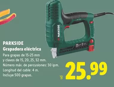 Parkside - Grapadora Electrica