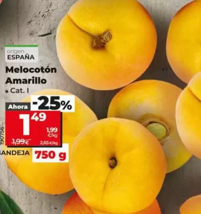 Melocotón Amarillo