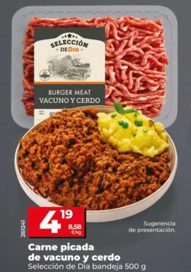 Seleccion De Dia - Carne Picada De Vacuno Y Cerdo