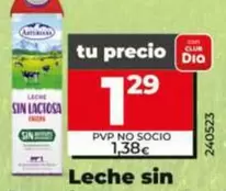 Asturiana - Leche Sin Lactosa Entera