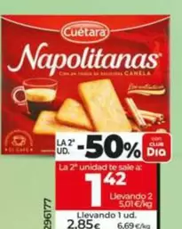 Cuétara - Galletas Napolitanas