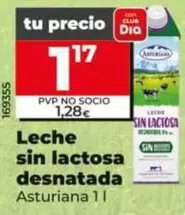 Asturiana - Leche Sin Lactosa Desnatada