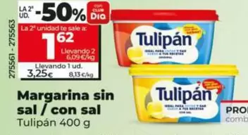 Tulipán - Margarina Sin Sal/Con Sal