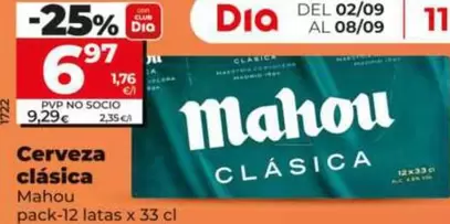 Mahou - Cerveza Clásica