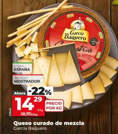 García Baquero - Queso Curado De Mezcla