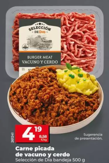 Seleccion De Dia - Carne Picada De Vacuno Y Cerdo 