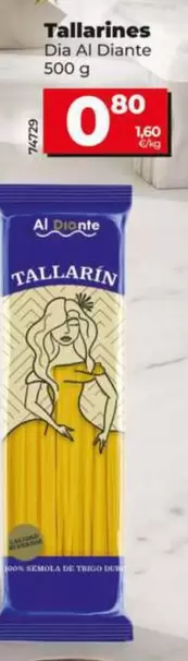 Dia Al Diante - Tallarines