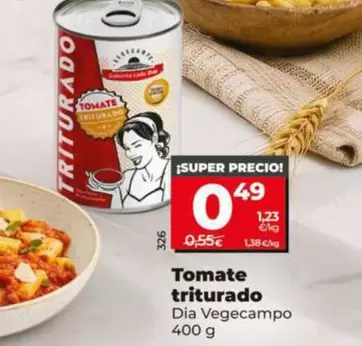 Dia Vegecampo - Tomate Triturado