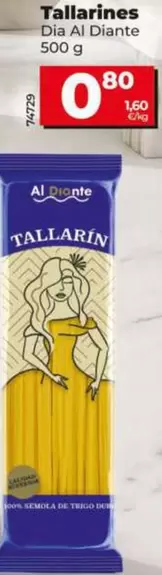 Dia Al Diante - Tallarines