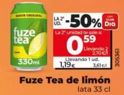 Fuze Tea De Limón