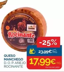 Rocinante - Queso Manchego D.O.P. Añejo