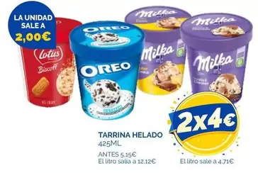 Milka - Tarrina Helado