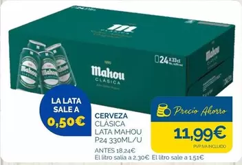 Mahou - Cerveza Clasica Lata