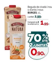 Borges - Beguda De Civada I Nou O D'arròs I Nous