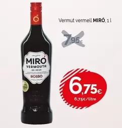 Miró - Vermut Vermell