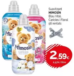 Mimosín - Suavitzant Blau Vital, Caricies I Floral