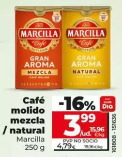 Marcilla - Café Molido Mezcla/Natural