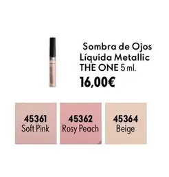 The One - Sombra De Ojos Liquida Metallic