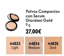 Giordani - Polvos Compactos Con Serum Gold