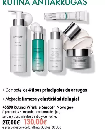 novage - Rutina Wrinkle Smooth Novage+