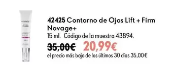 novage - Contorno De Ojos Lift + Firm Novage+