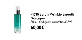 novage - Serum Wrinkle Smooth Novage+