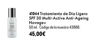 novage - Tratamiento De Día Ligero SPF 30 Multi-Active Anti-Ageing Novage+