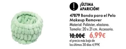 Última - Branda Para El Pelo Makeup Remover