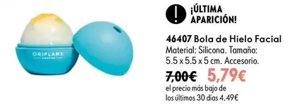 Última - Bola De Hielo Facial