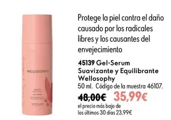 Gel-Serum Suavizante Y Equilibrante