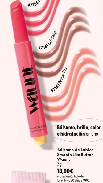 Oriflame - Bálsamo De Labios Smooth Like Butter Waunt