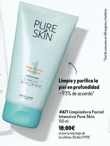 Oriflame - Limpia Y Purifica La Piel En Profundaidad
